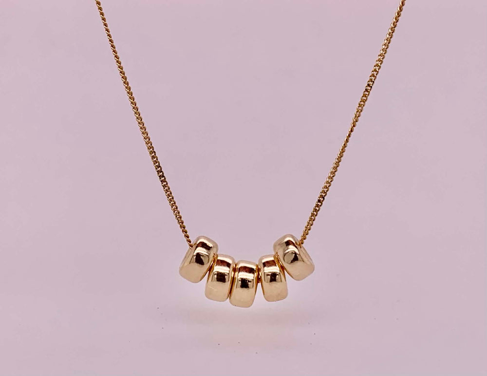 14K Roundel Necklace