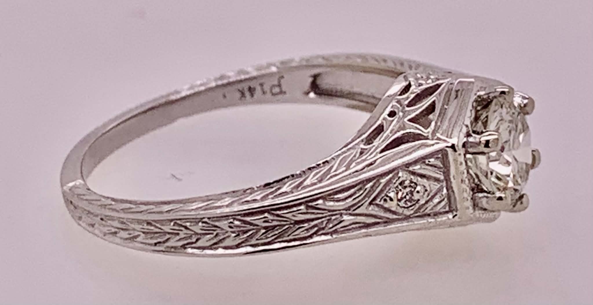 14K Diamond Ring