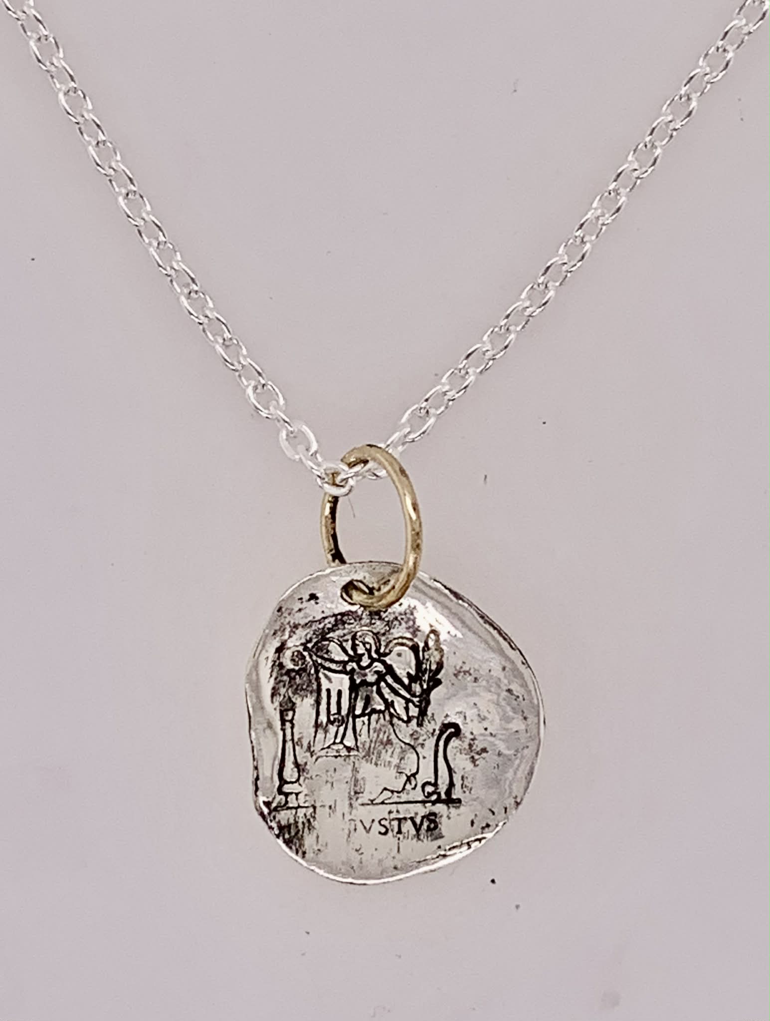 Custom Ancient Coin Reproduction Pendant
