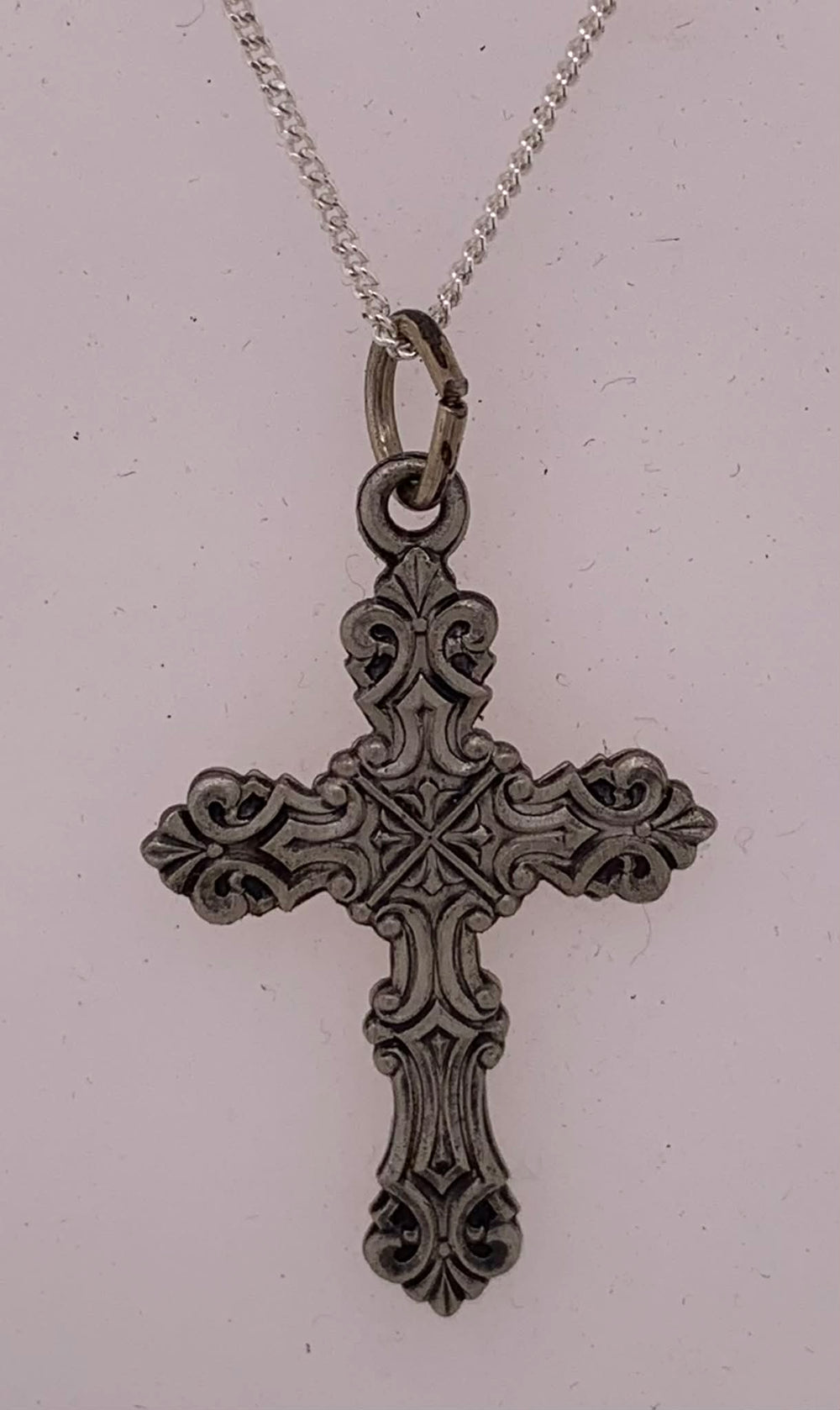 Sterling Cross Pendant