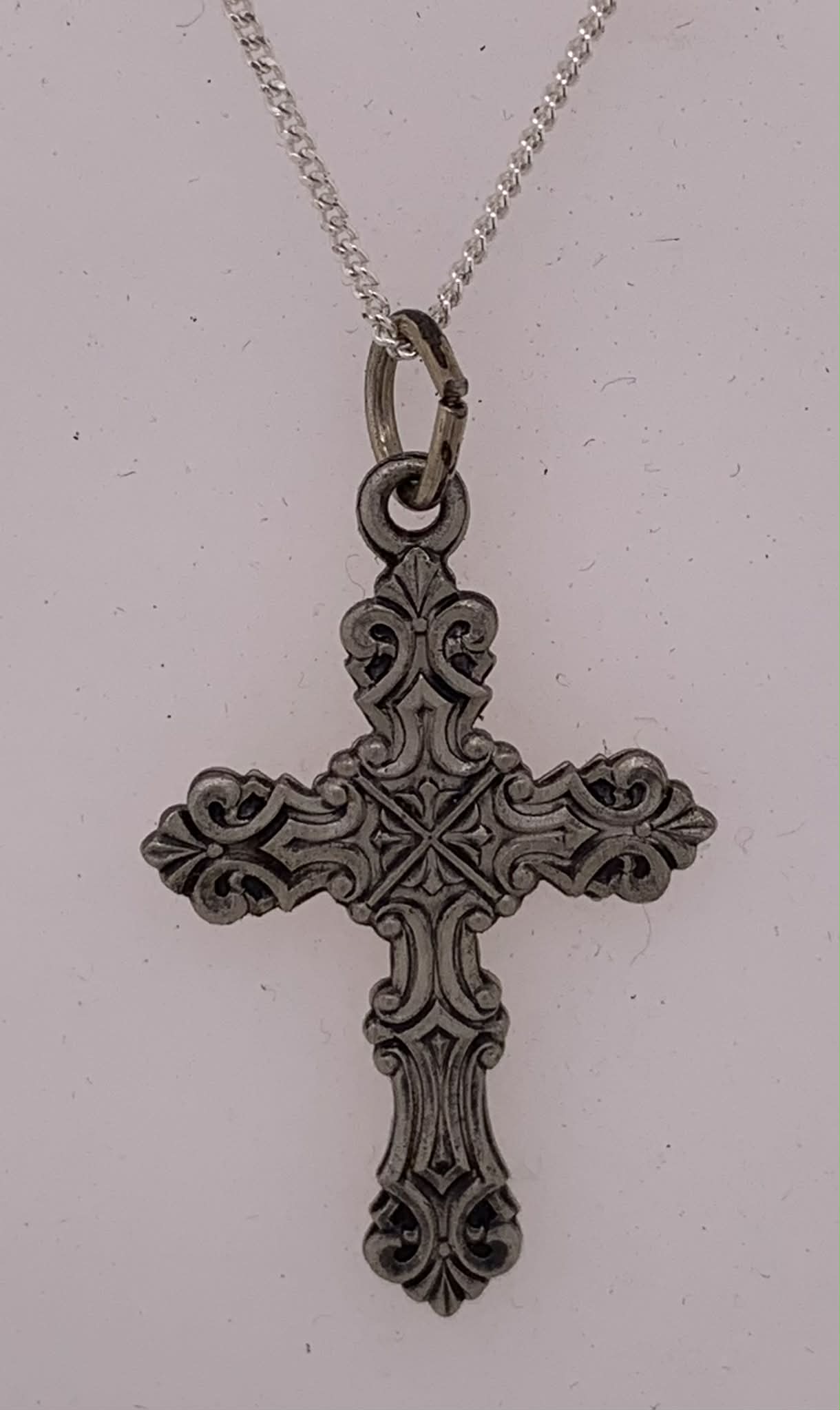 Sterling Cross Pendant