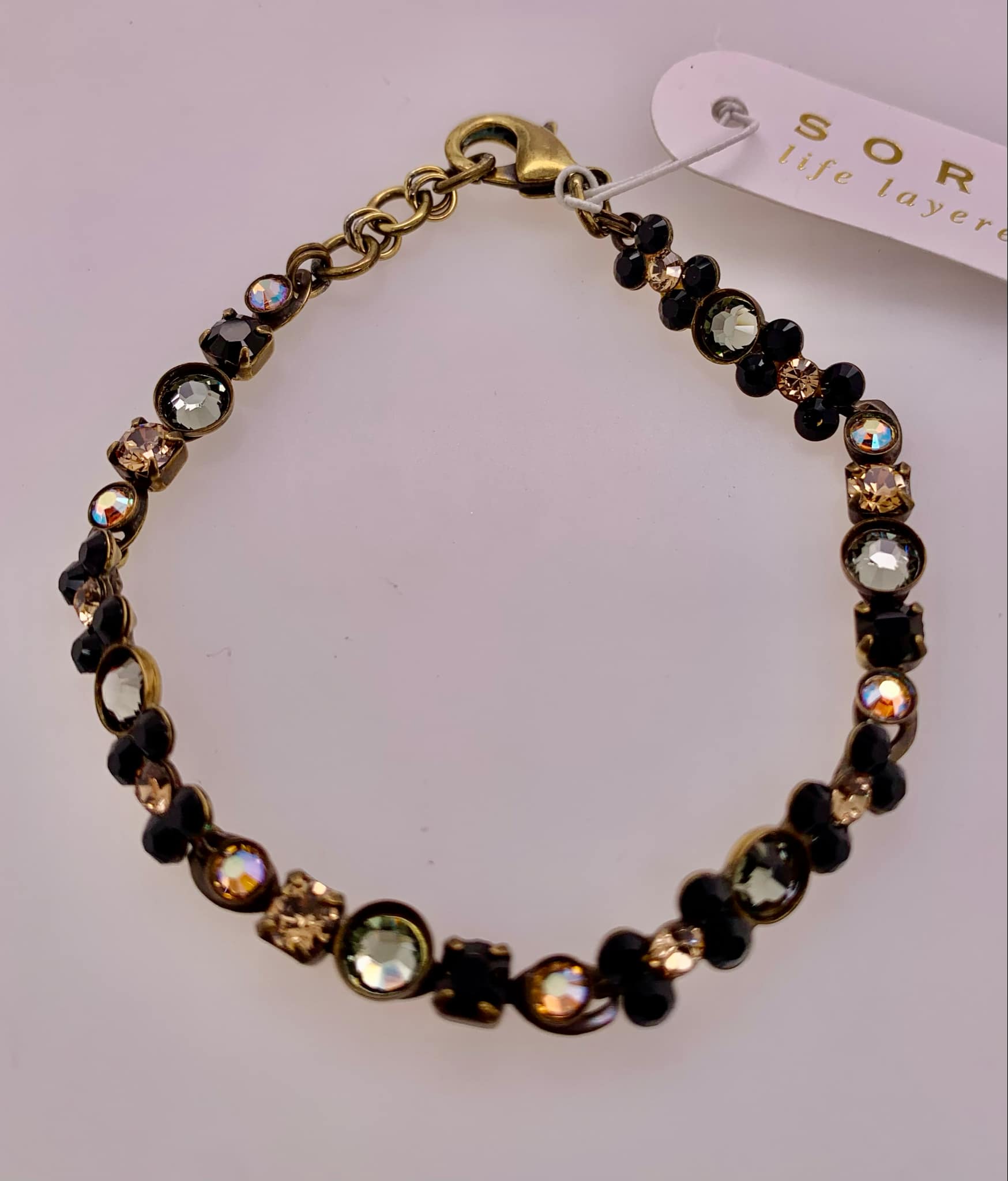 Slim Line Crystal Bracelet
