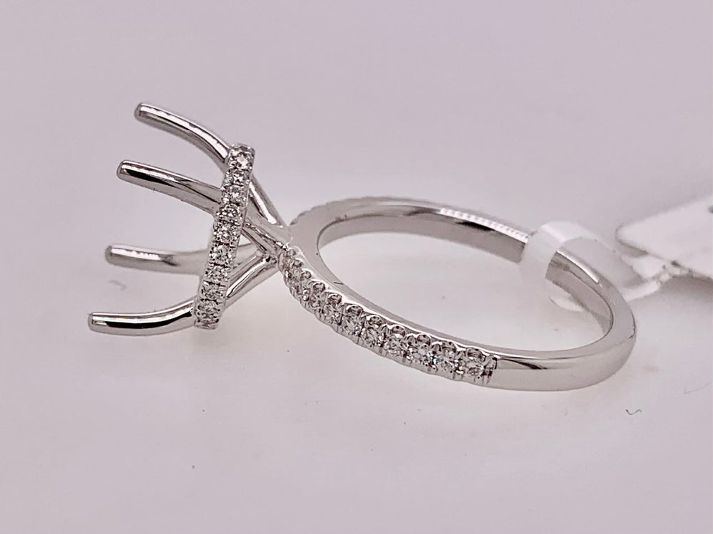 18K Diamond Semi-Mount
