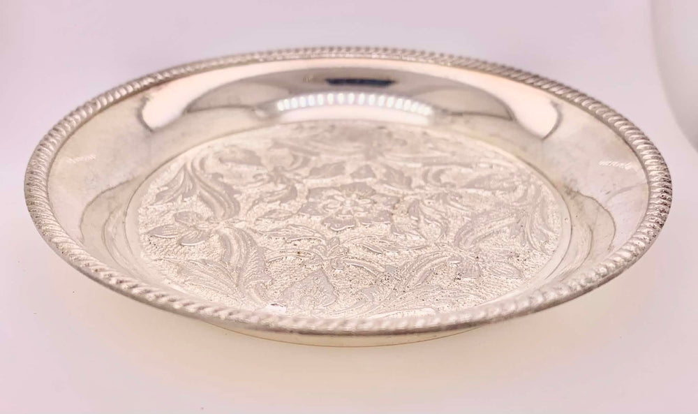 Estate German Silverplate Coaster Set