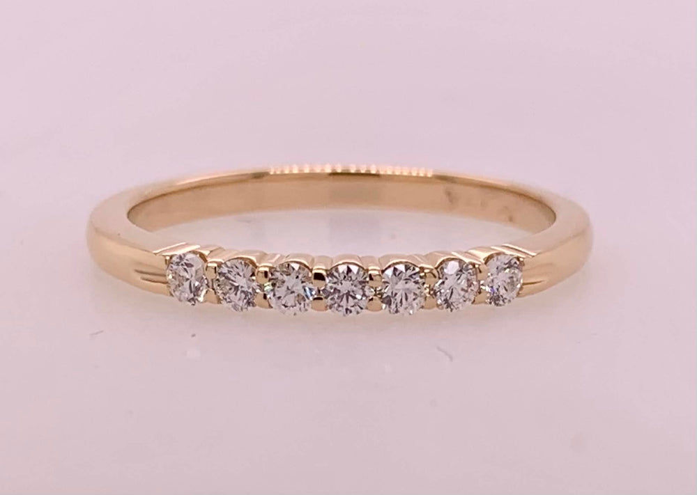 14K Diamond Anniversary Band