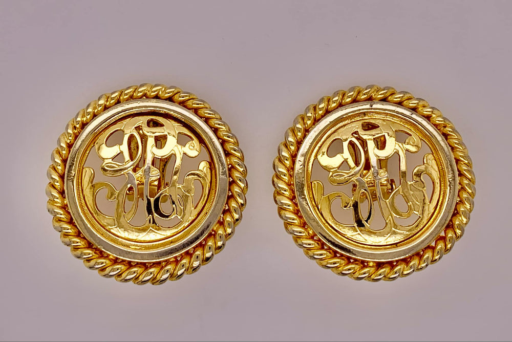 Estate Clip Earrings