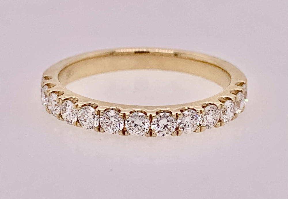 14K Gold Diamond Band