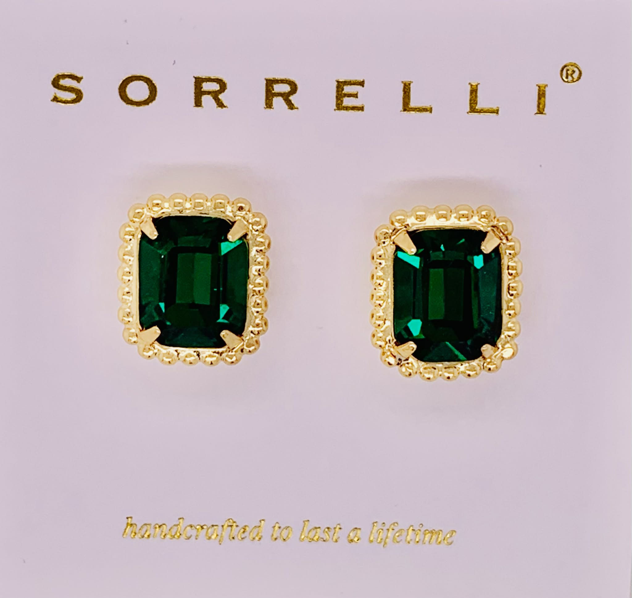 Octavia Scalloped Stud Earrings