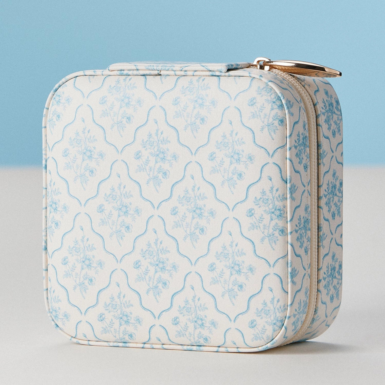 Floral Jewelry Travel Case