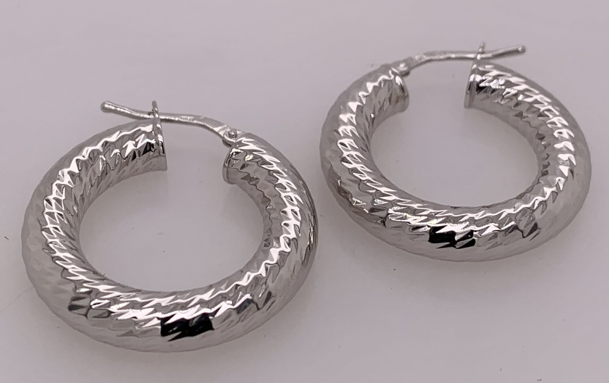 Sterling Silver Sparkle Earrings