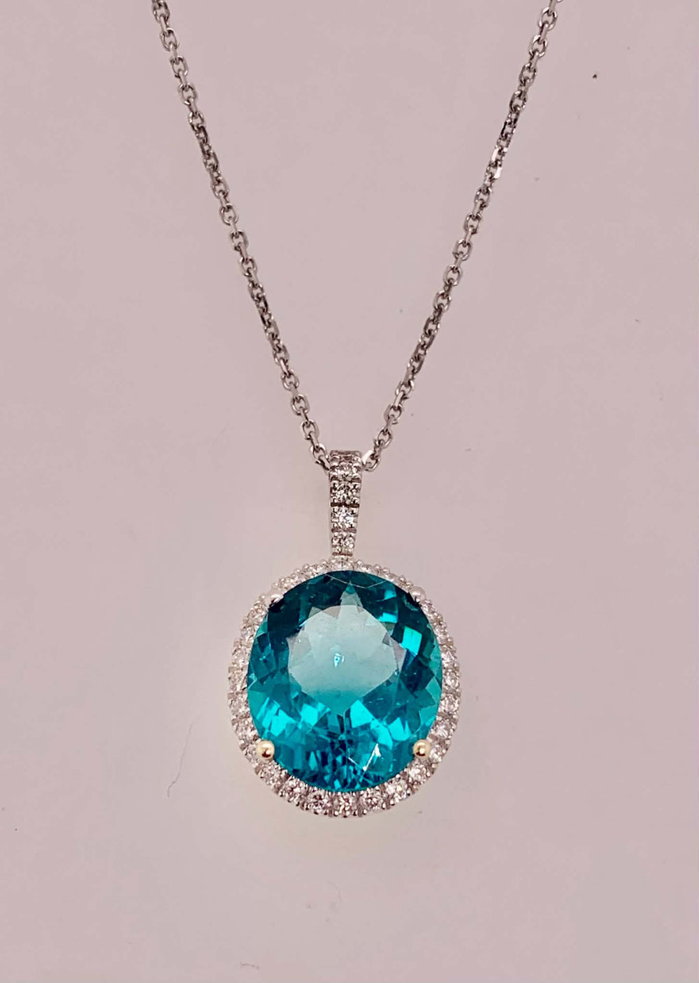 18K Appetite & Diamond Pendant