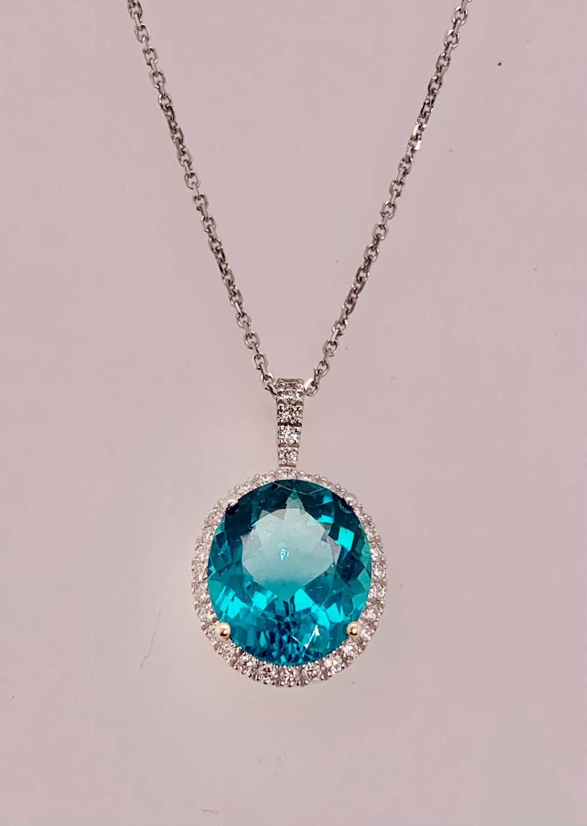 18K Appetite & Diamond Pendant