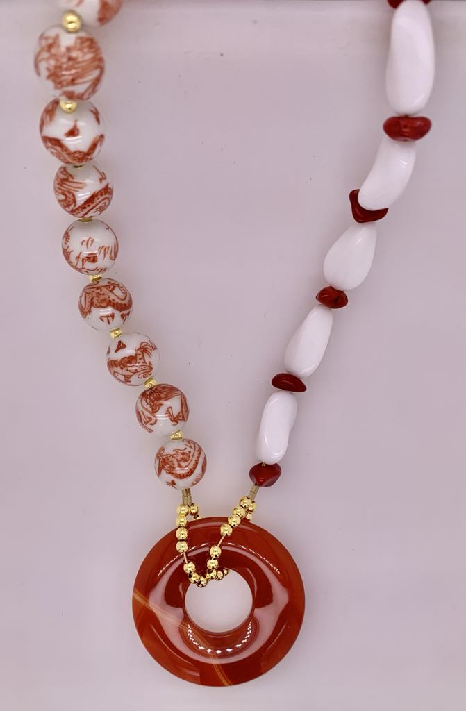 Modern Vintage Fashion Necklace