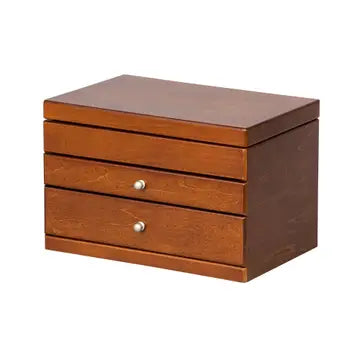 Brisbane Walnut Wooden Jewelry Box