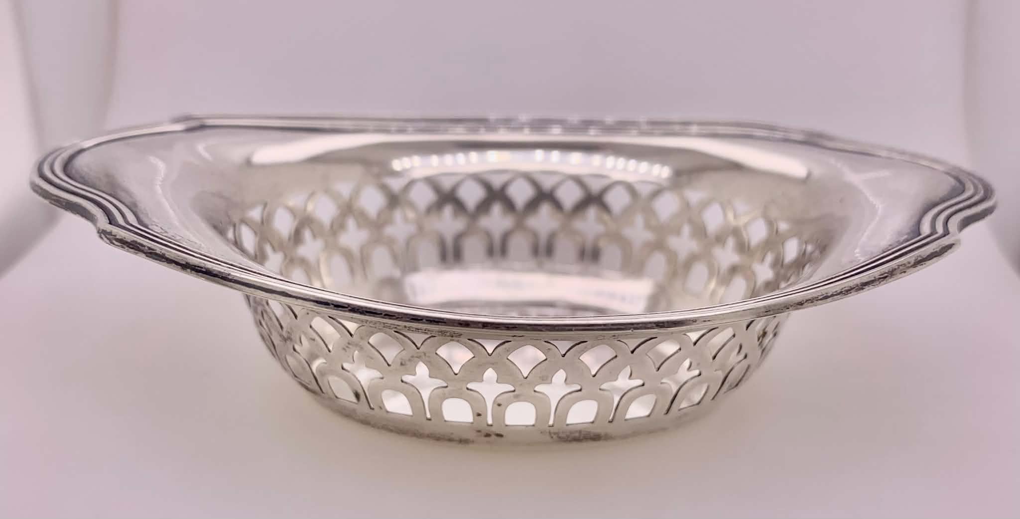 Estate Sterling Silver Nut Dish