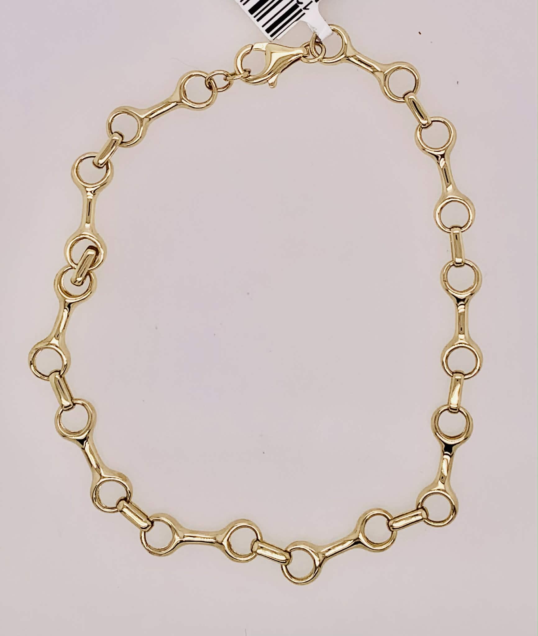 14K Gold Link Chain Bracelet
