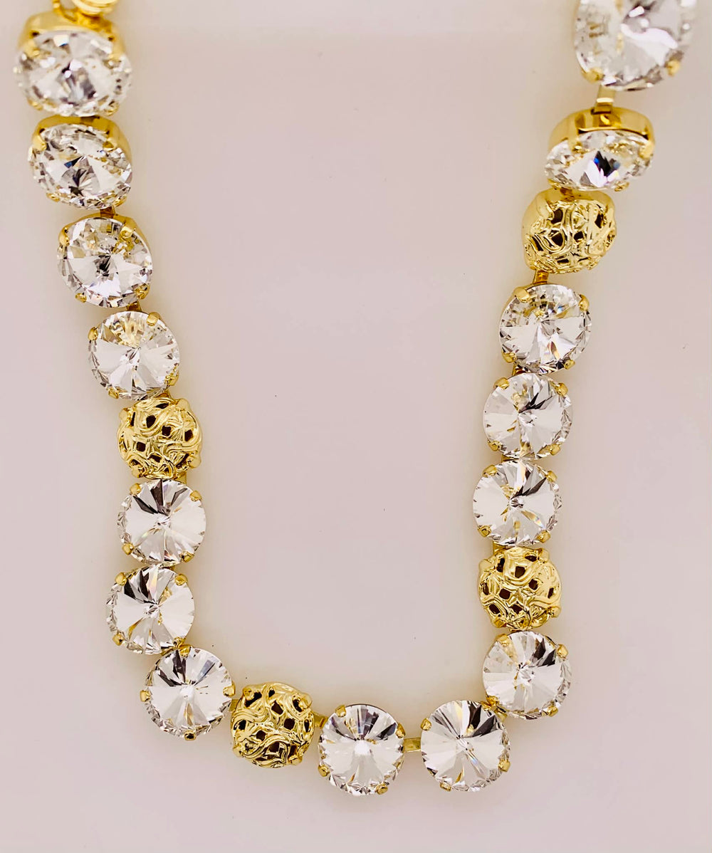 Clementine Tennis Necklace