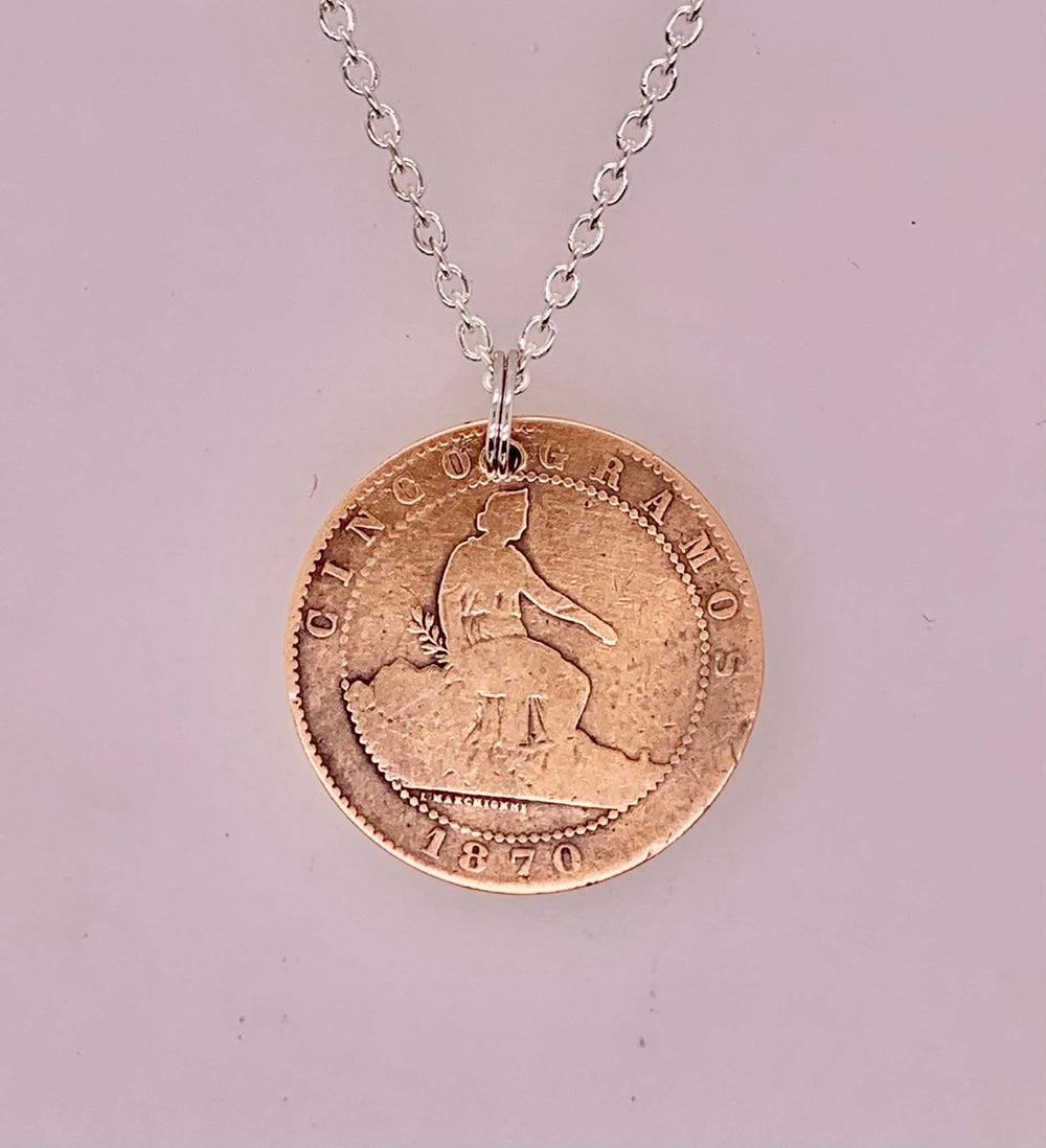 Vintage Coin Pendant