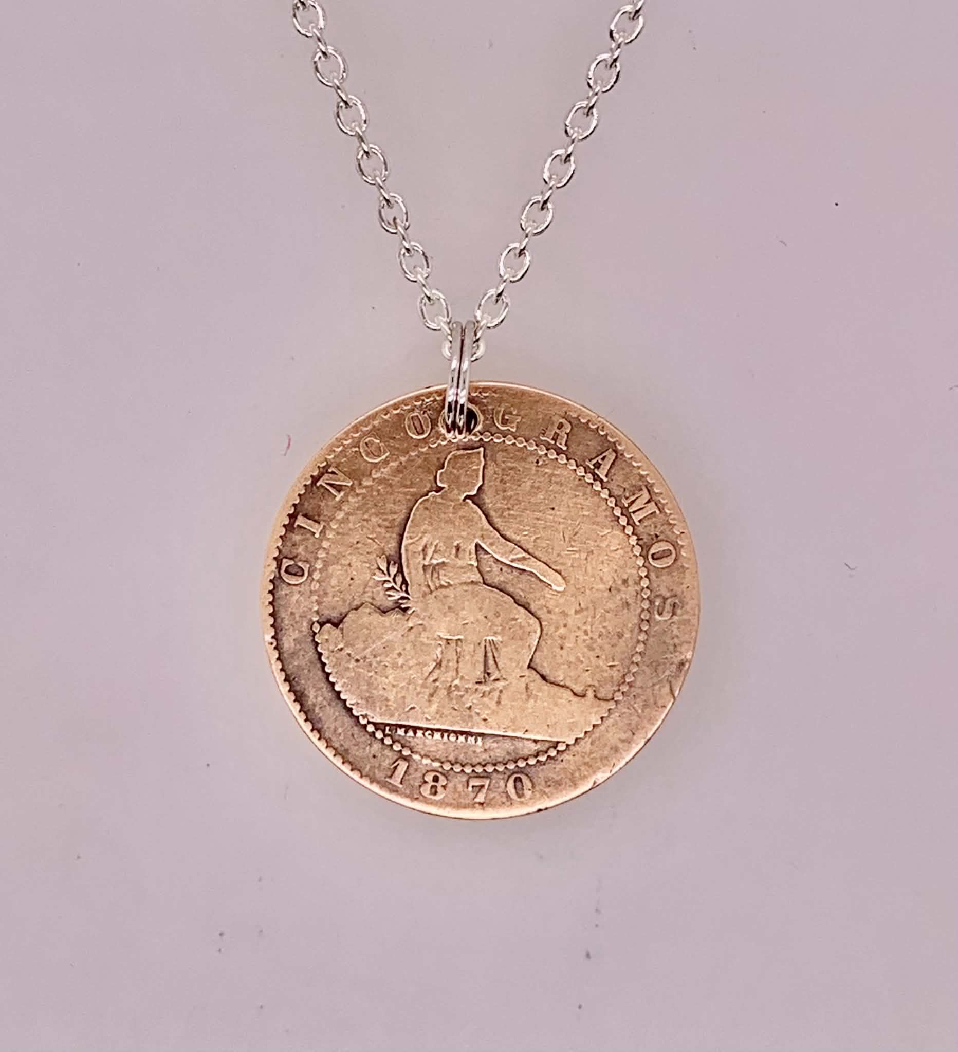 Vintage Coin Pendant