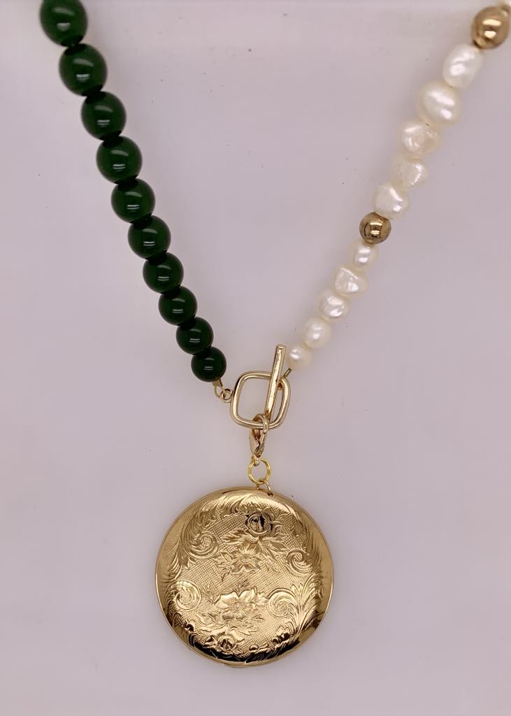 Modern Vintage Fashion Necklace