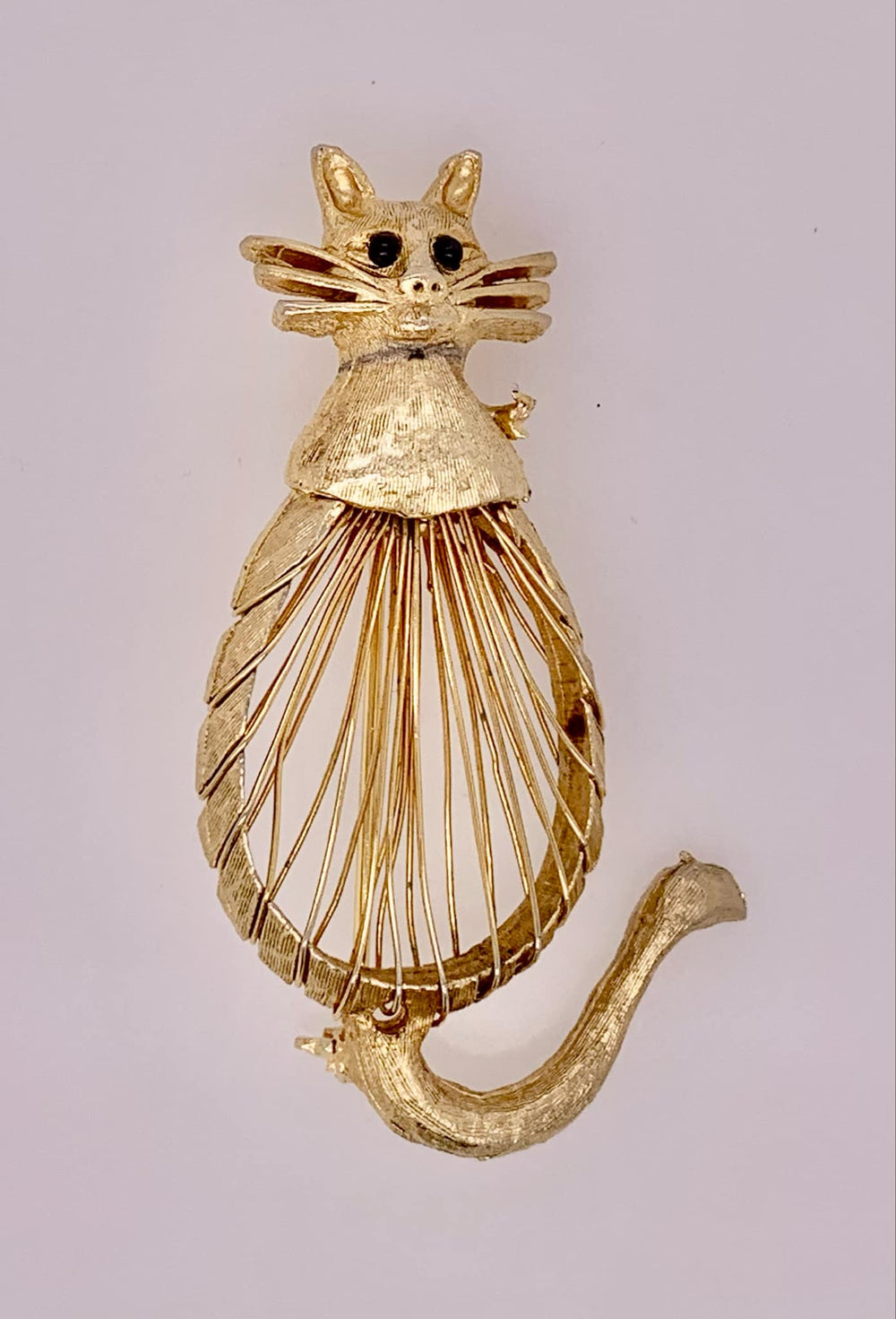 Estate Cat Brooch