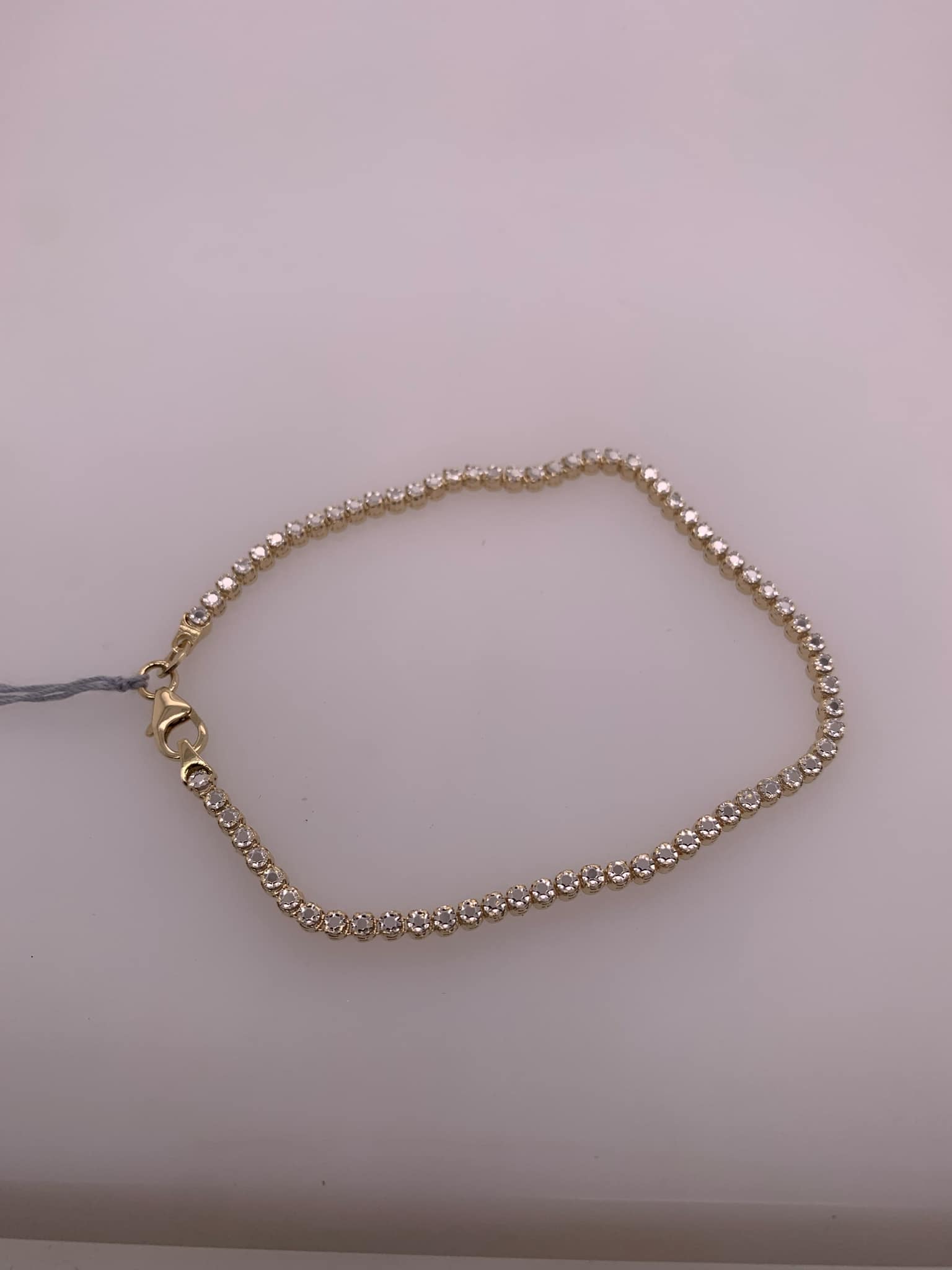 14K Diamon'Oro Tennis Bracelet