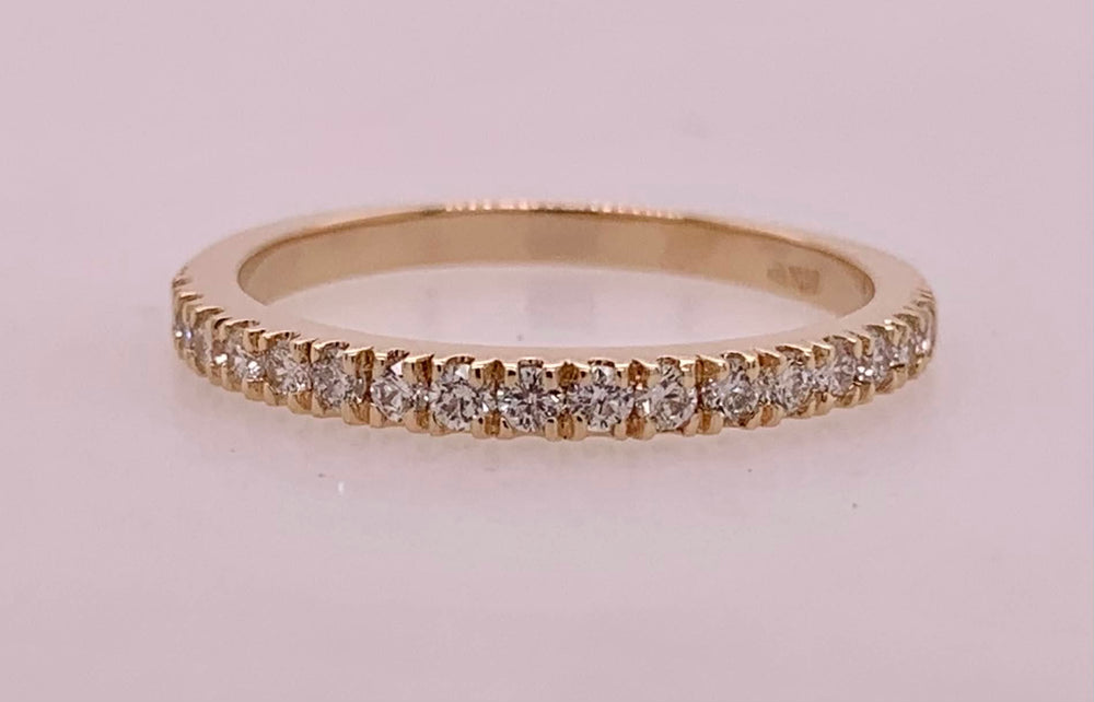 14K Diamond Anniversary Band