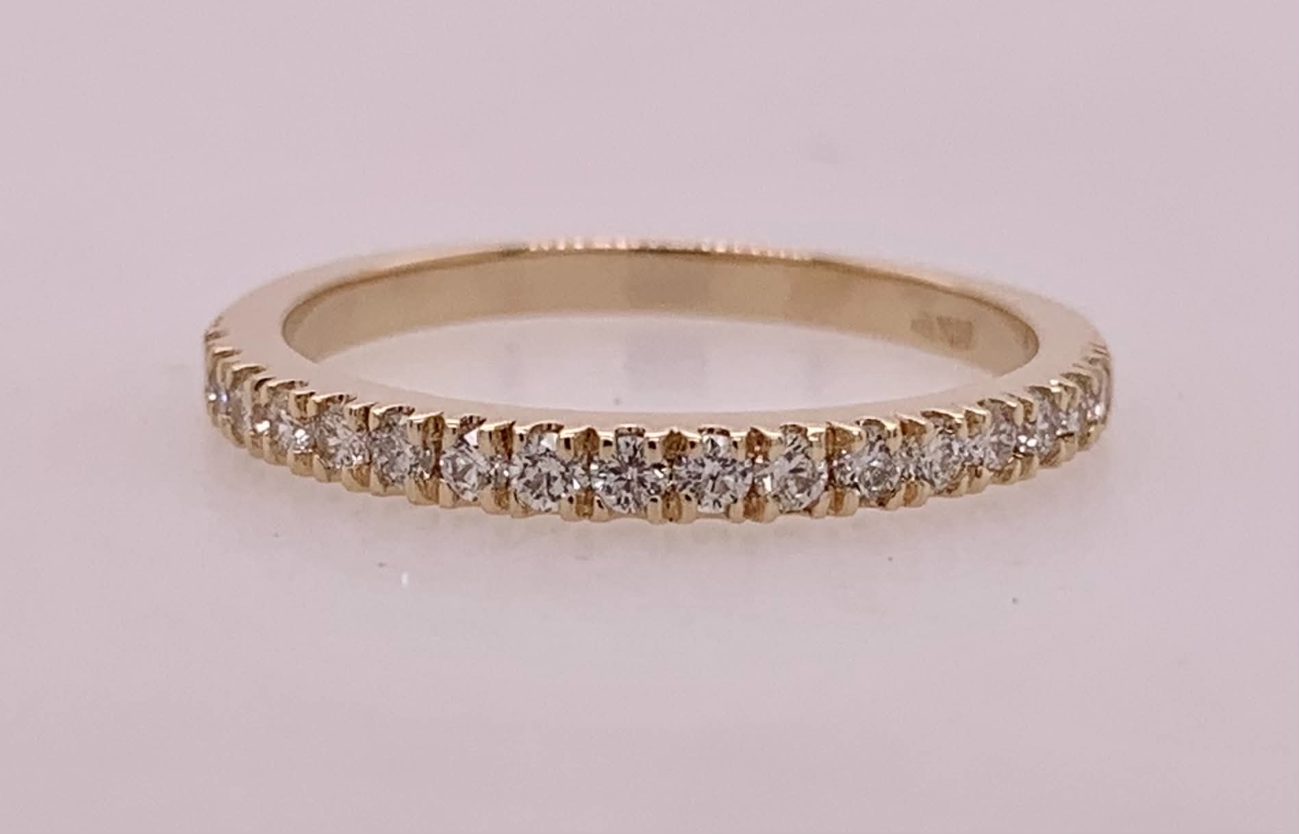 14K Diamond Anniversary Band
