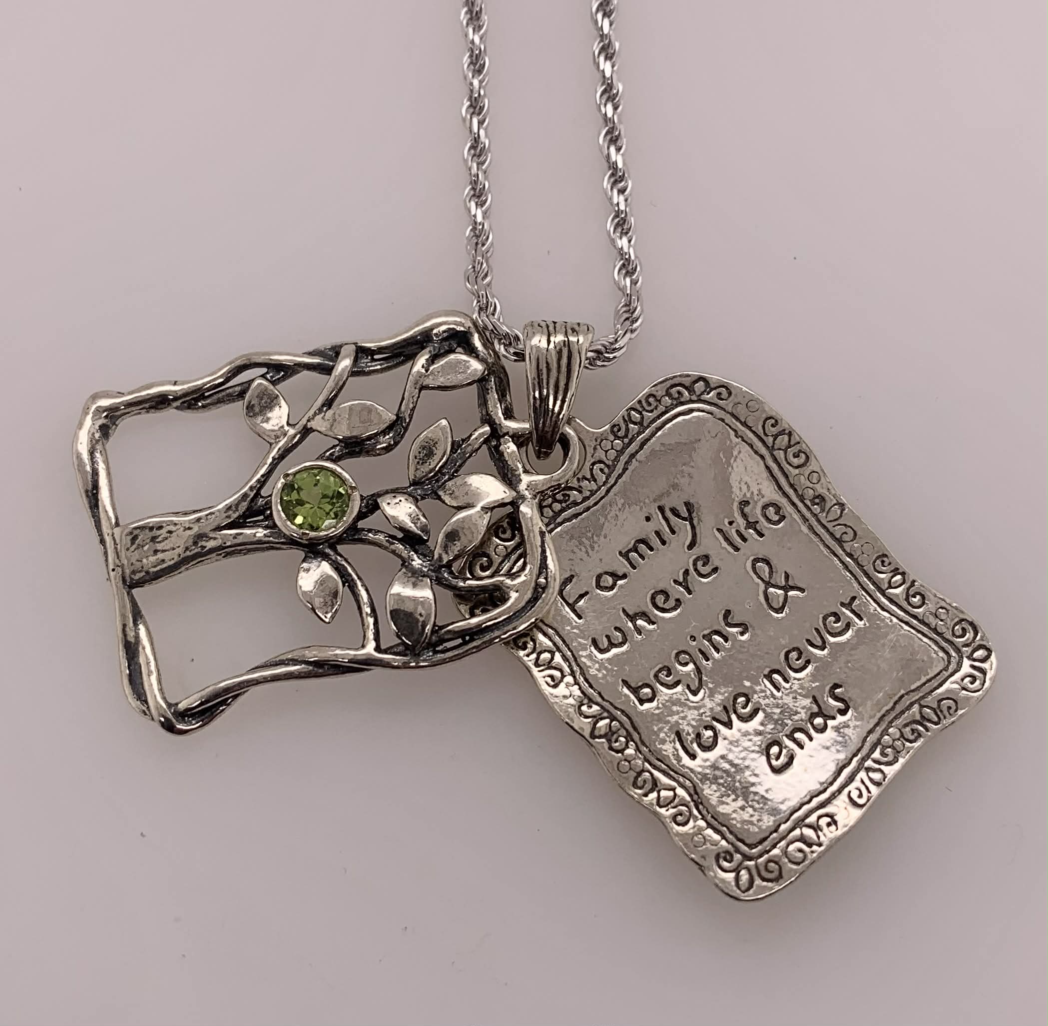 Sterling Tree of Life Pendant