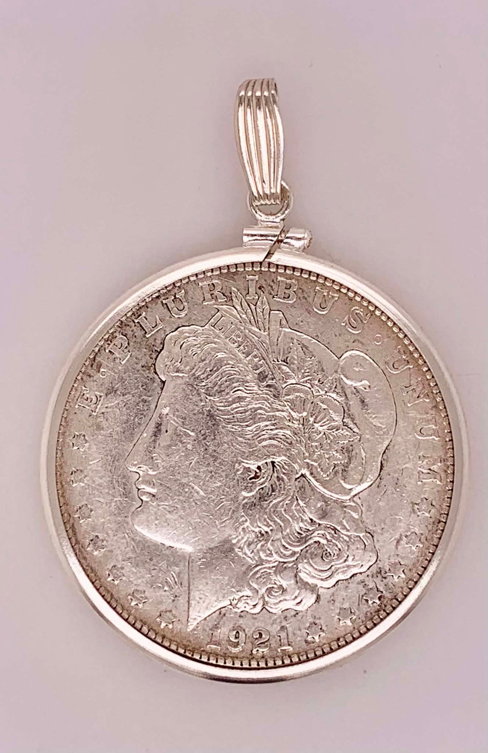 Sterling Silver Coin Pendant