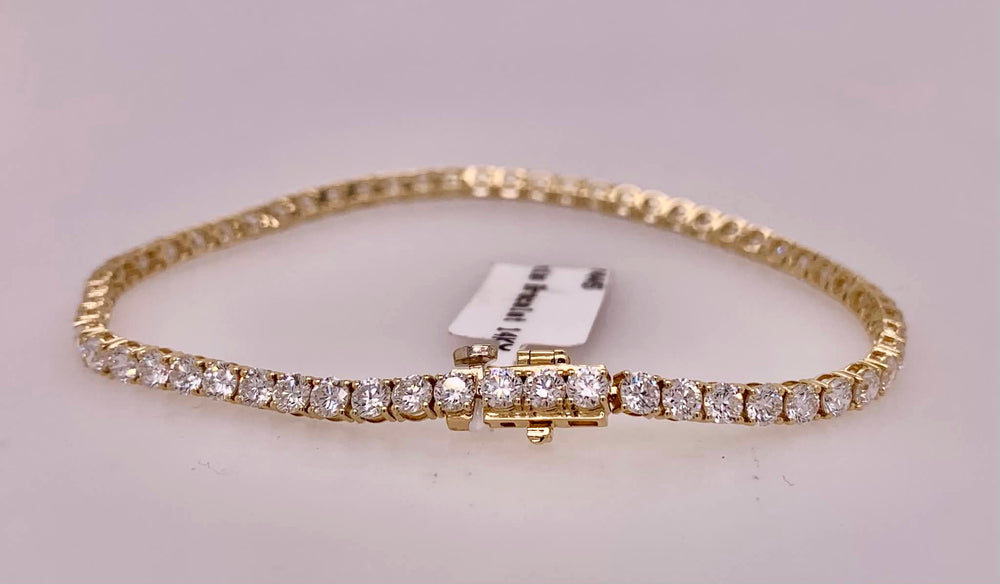 14K LAB Tennis Bracelet