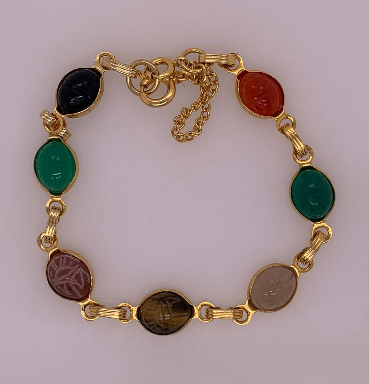 Estate Scarab Bracelet