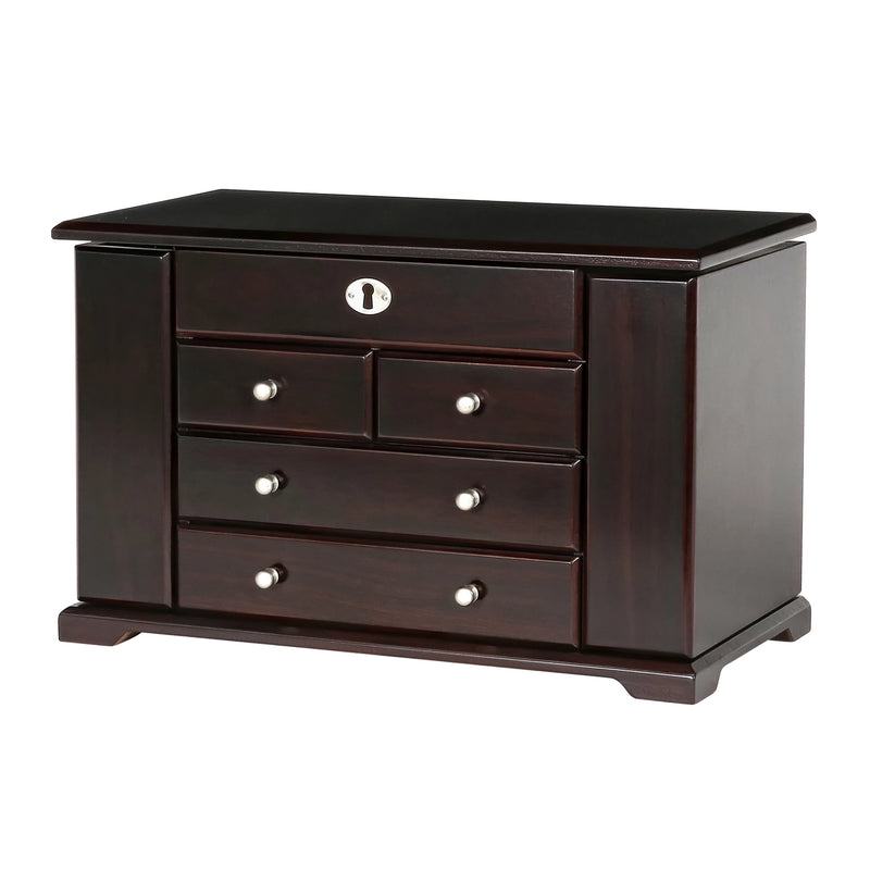 Ellington Mahogany Wooden Jewelry Box