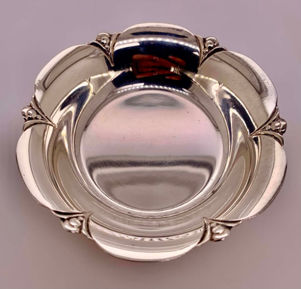 Estate Sterling Silver Nut Dish