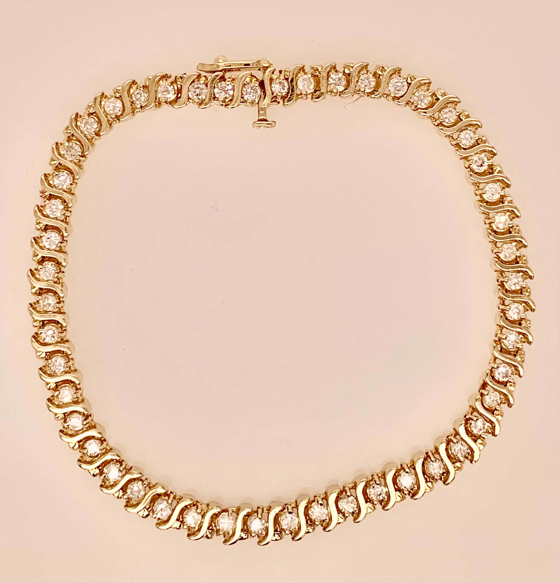 Estate Diamond Tennis Bracelet
