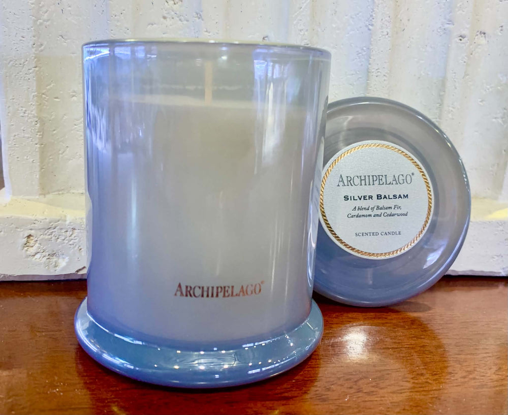 Archipelago Silver Balsam Jar Candle