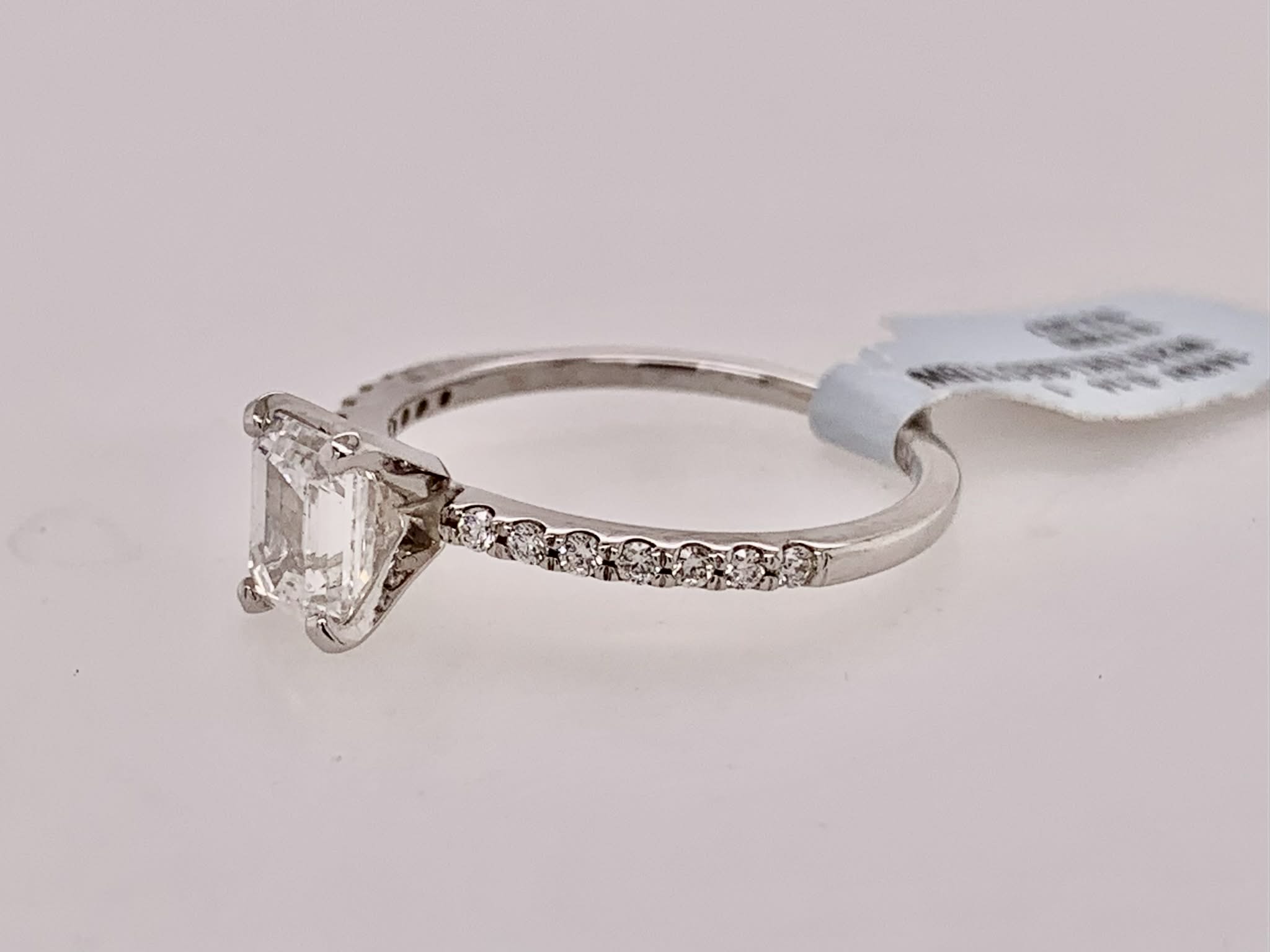 14K LAB Diamond Engagement Ring