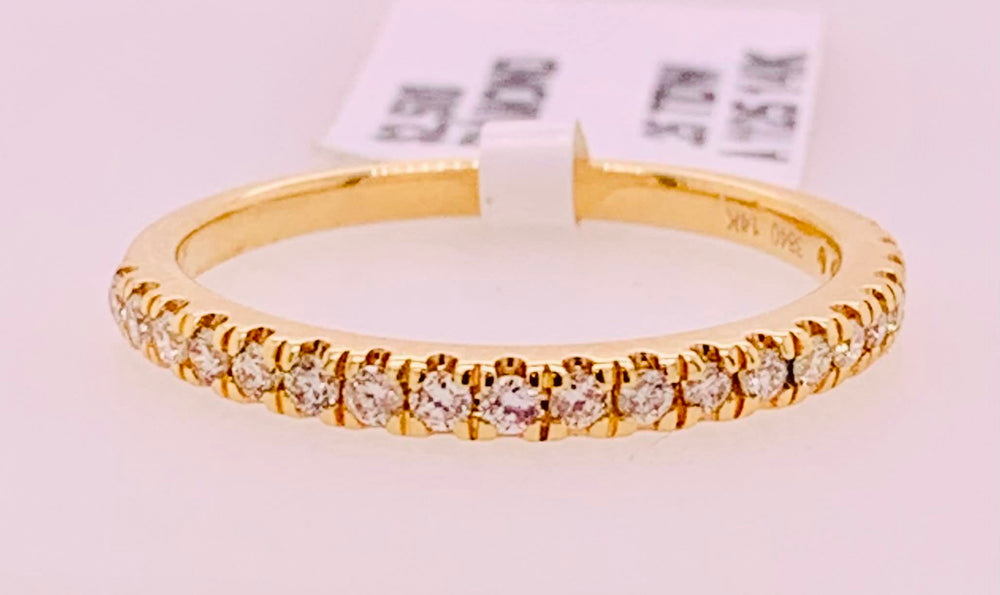 14K Diamond Anniversary Band
