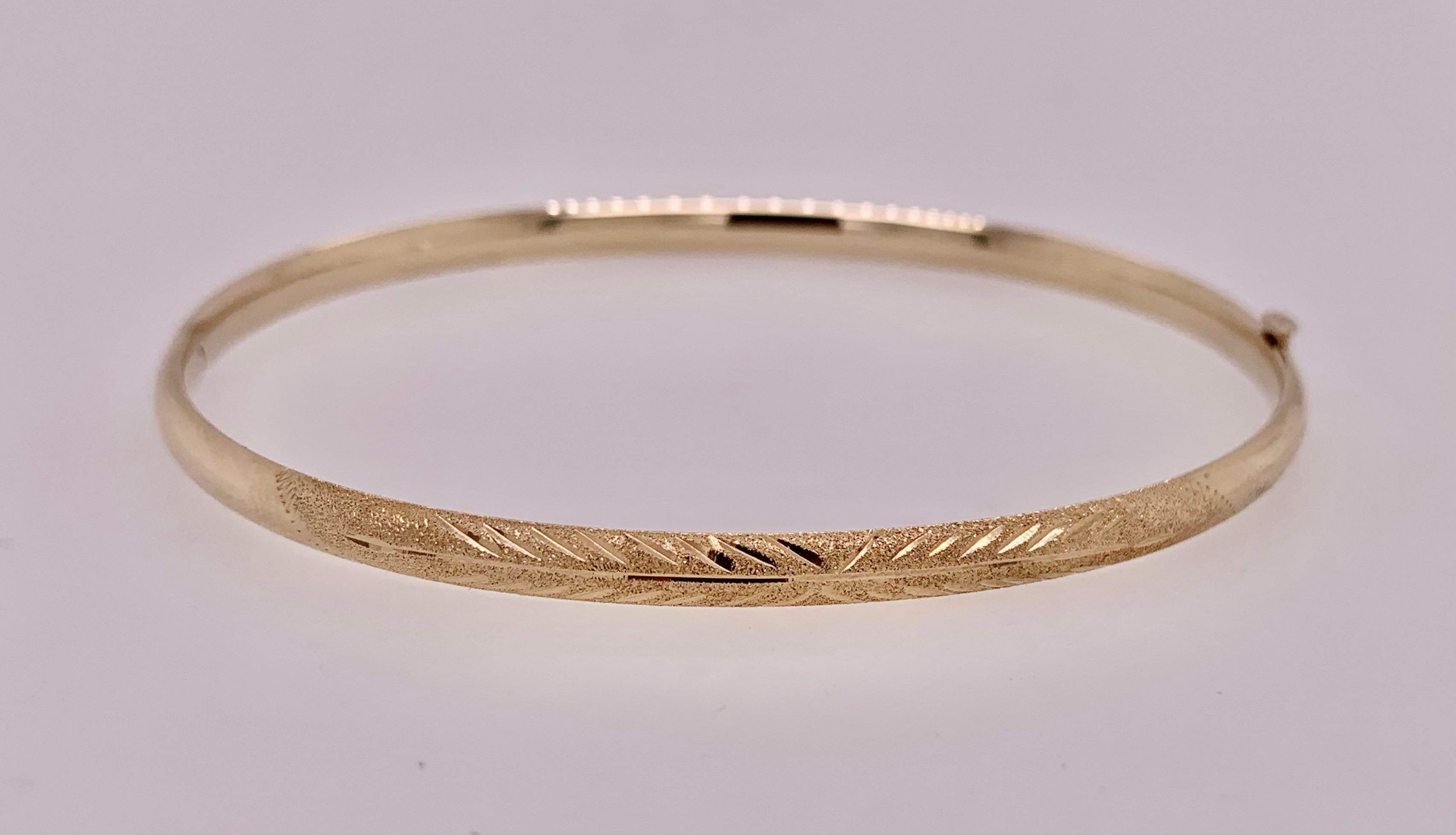 14K Bangle Bracelet