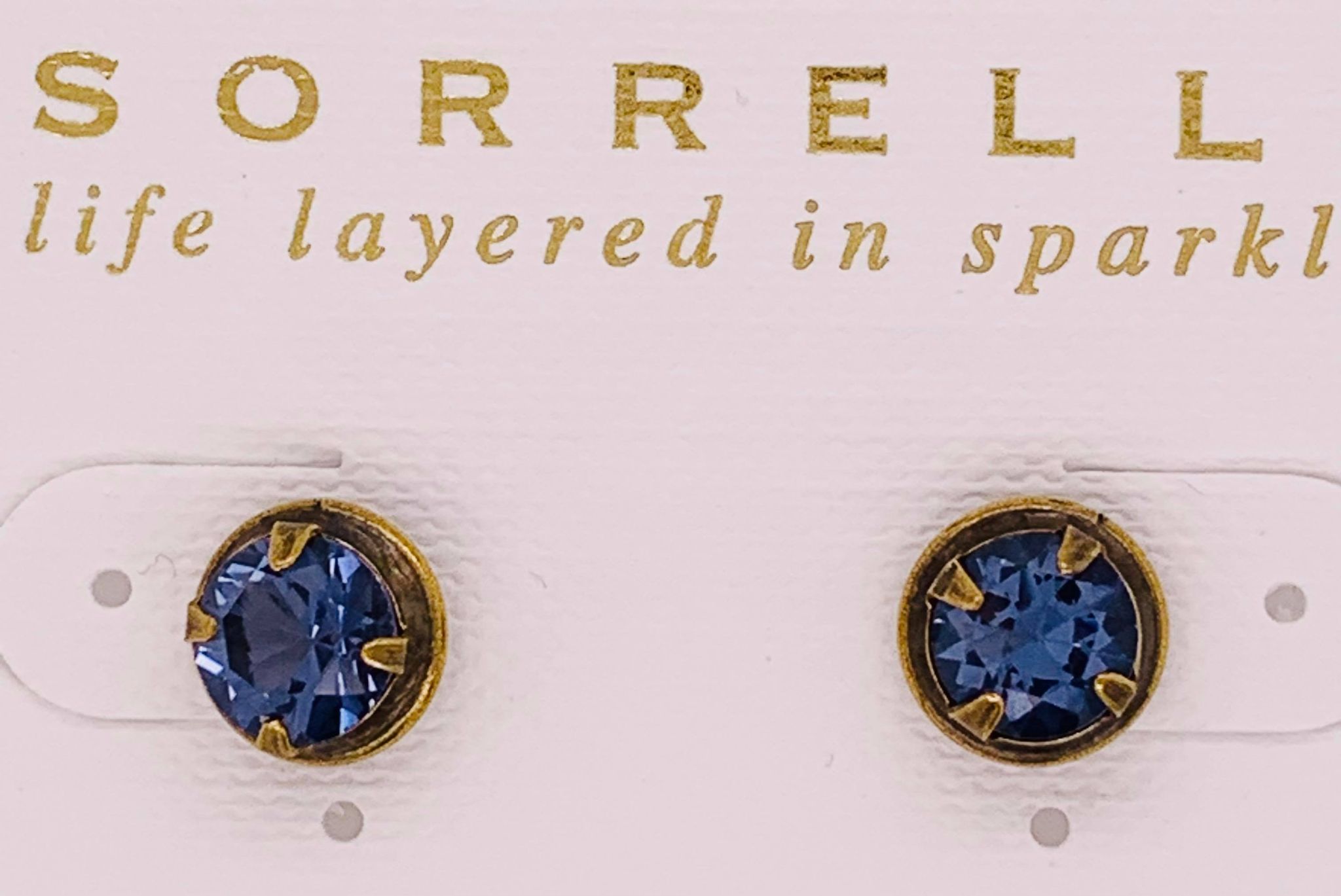 Sorrelli Odalis Crystal Stud Earrings
