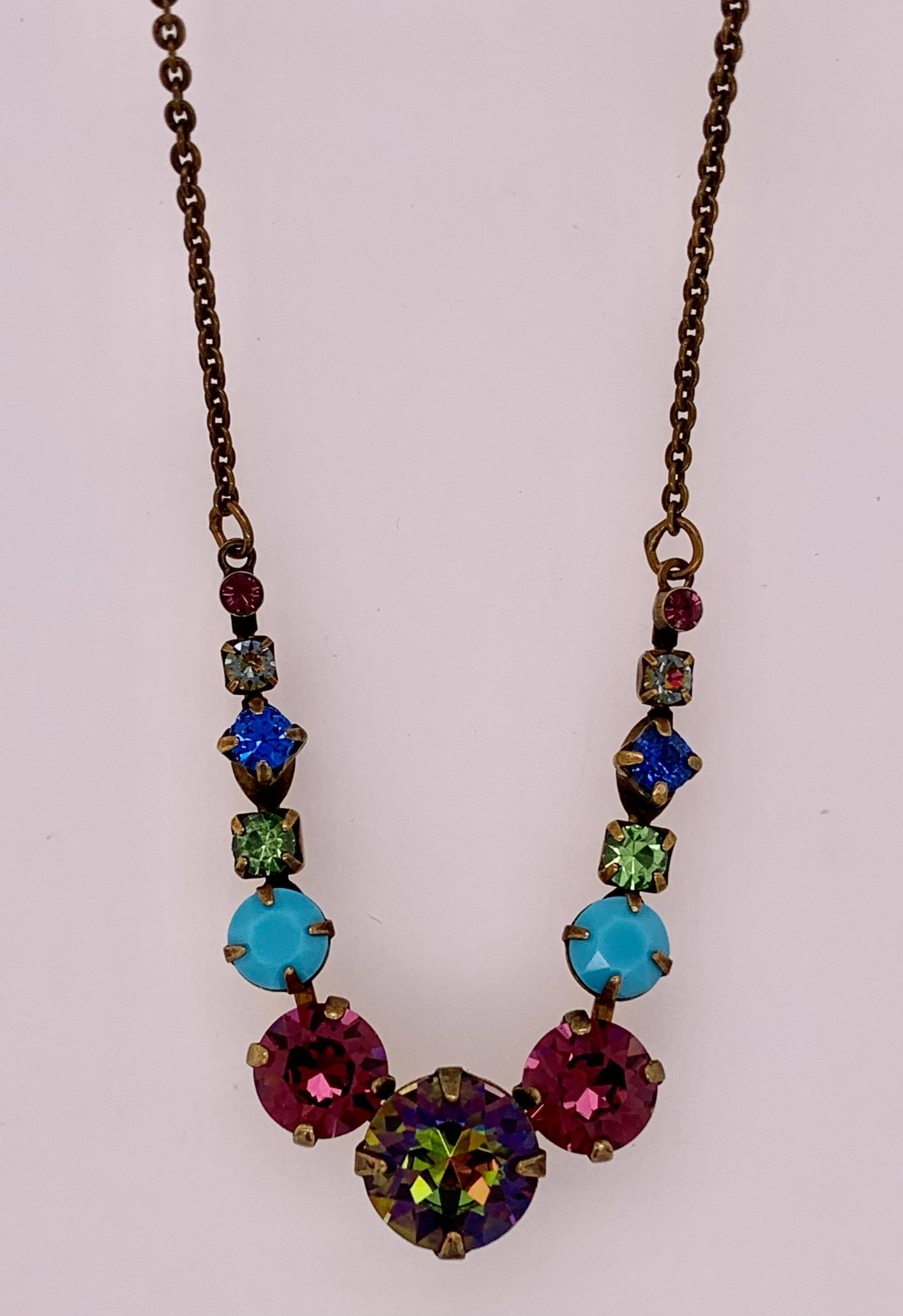 Sorrelli Delicate Round Tennis Necklace