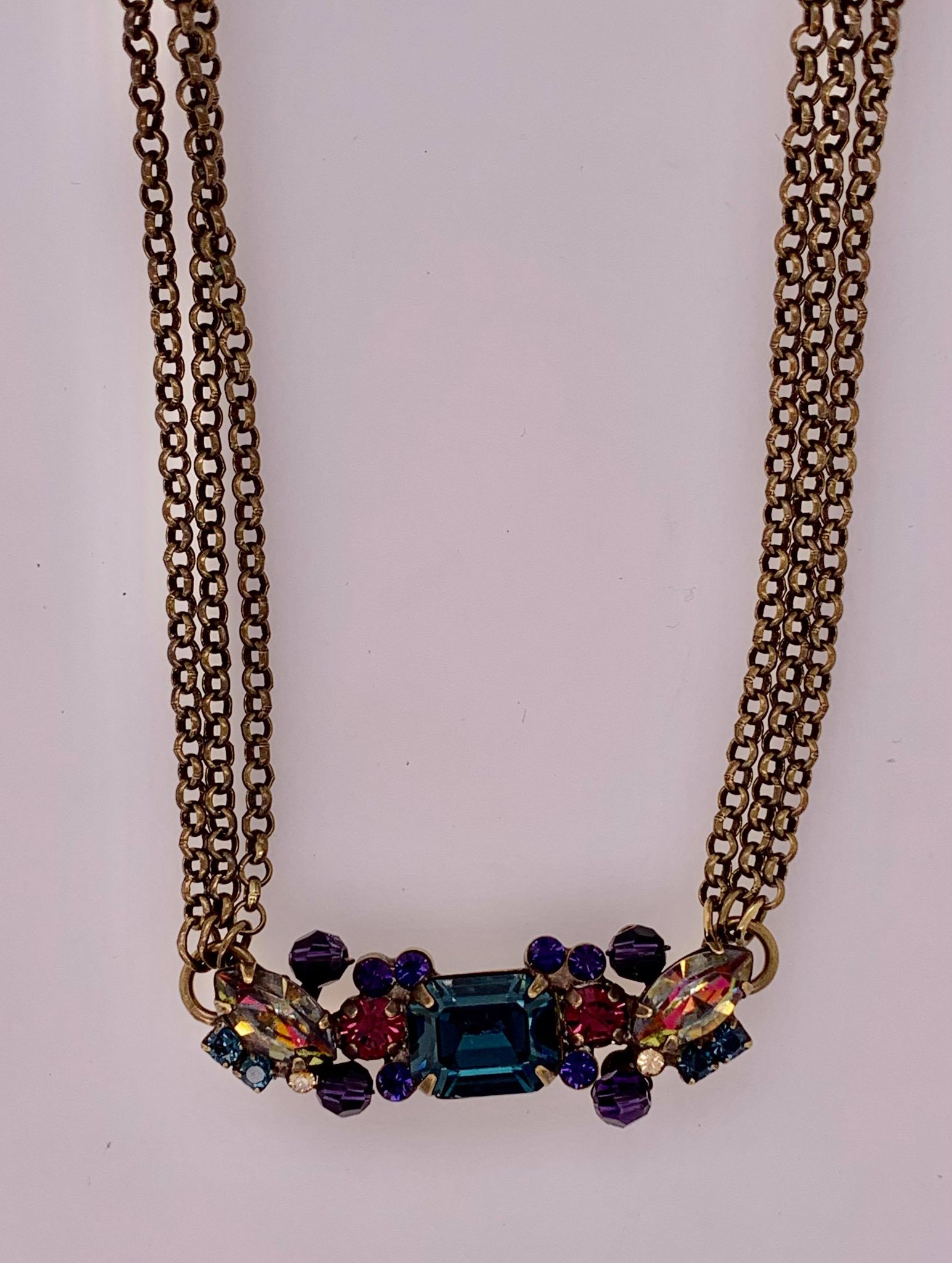 Sorrelli Bijou Layered Chain Necklace