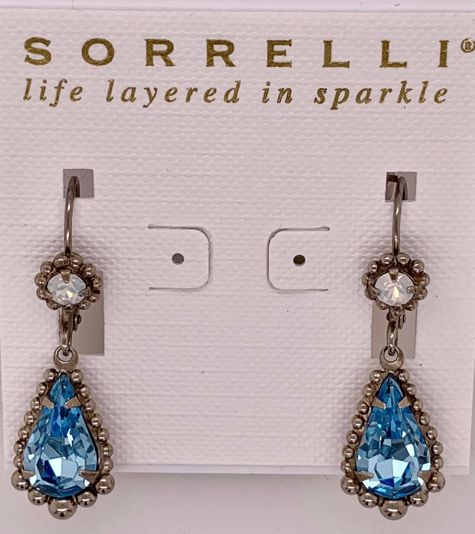 Crystal Teardrop Earring