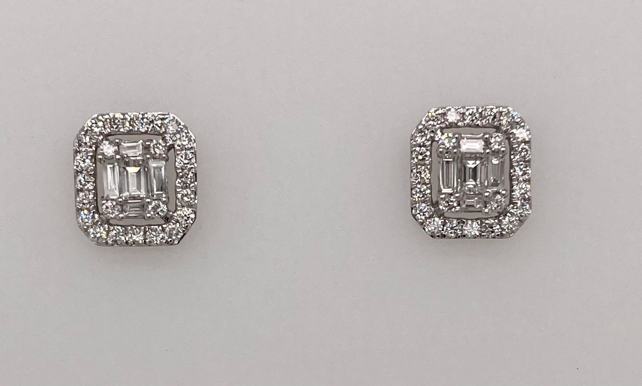 14K Diamond Earrings