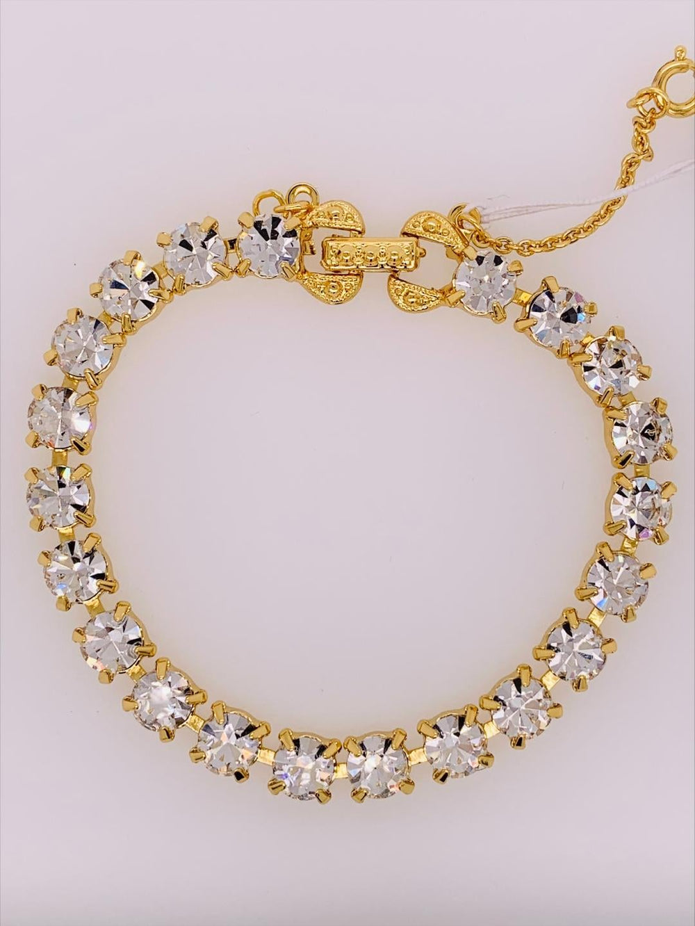 Repeating Round Tennis Bracelet
