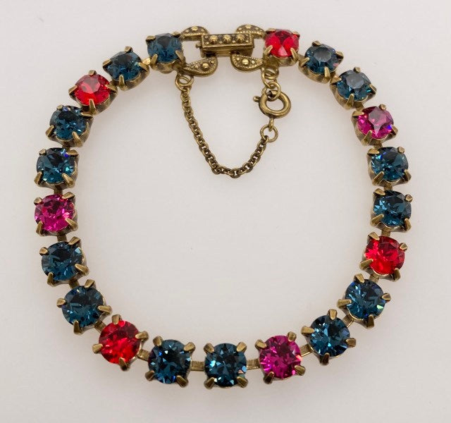 Sorrelli Repeating Round Tennis Bracelet
