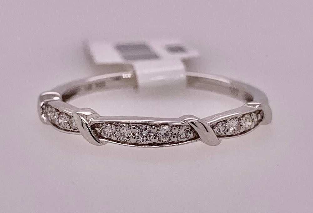 14K Diamond Band Ring