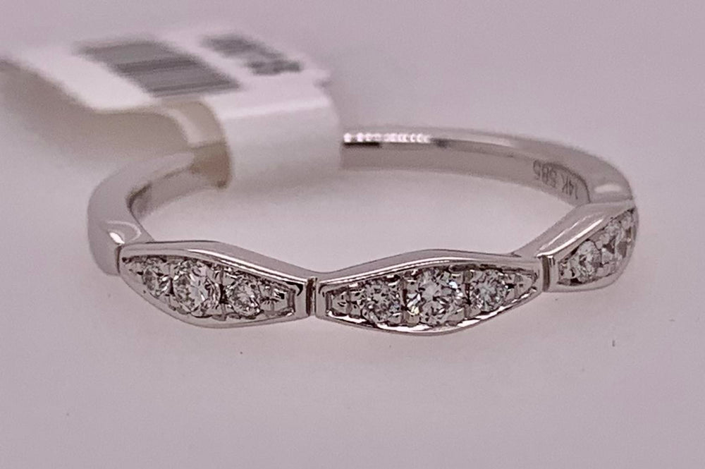 14K Diamond Band Ring