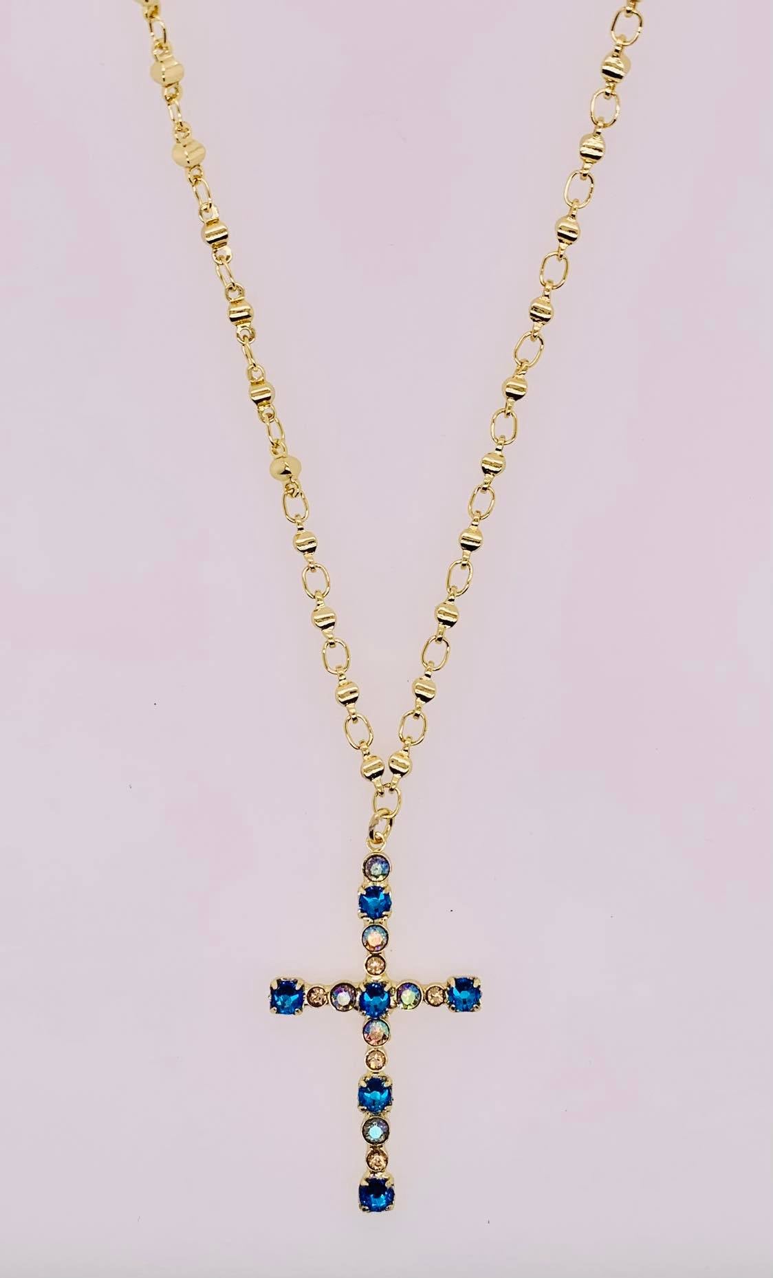 Charmaine Cross Pendant Necklace