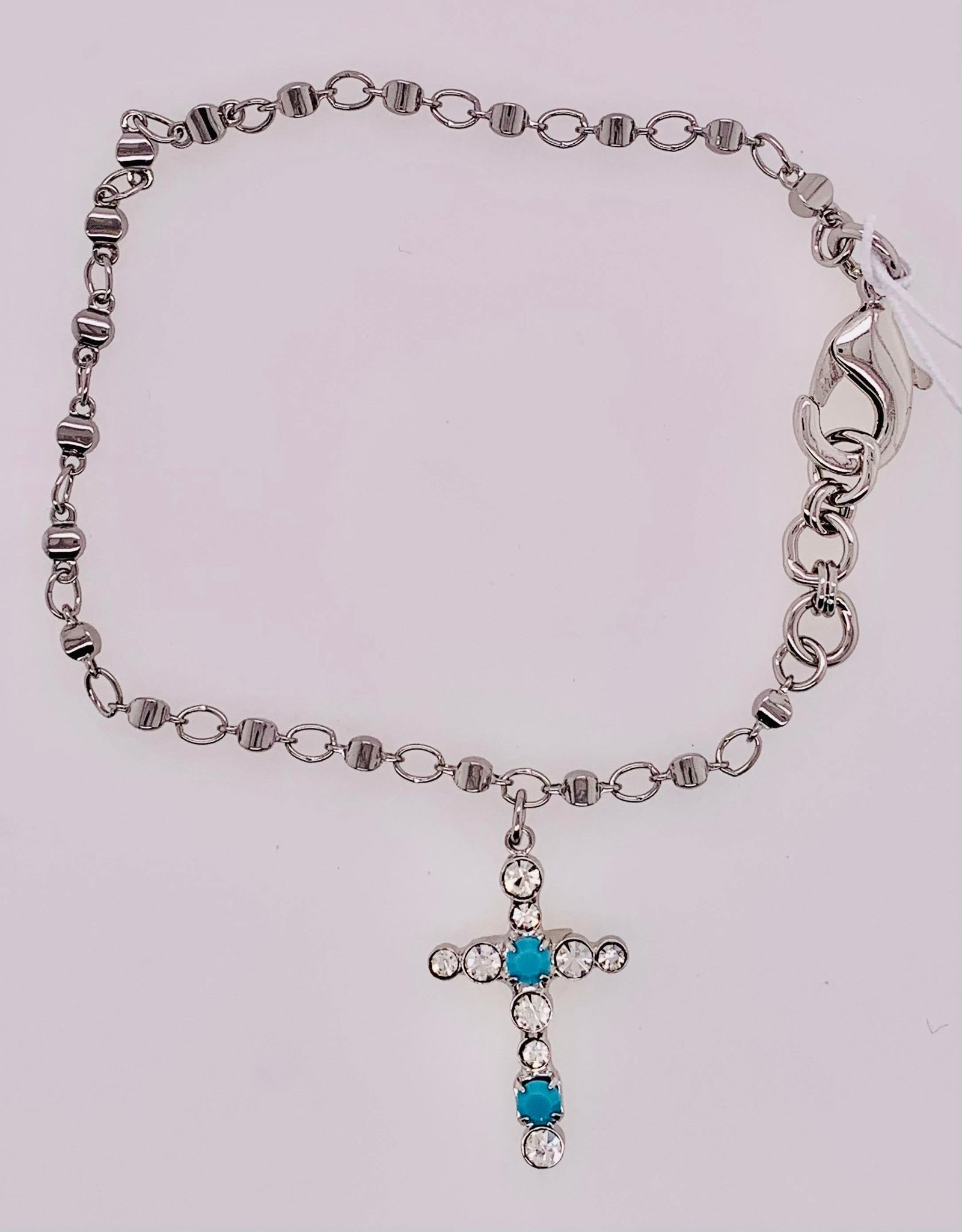 Miley Cross Charm Bracelet